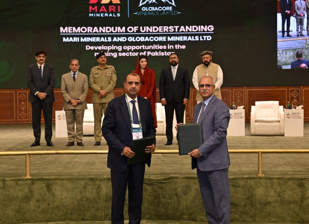 MariMinerals and Globacore Minerals MoU signing